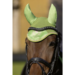 Fliegenhaube Classic Polo HKM Apfelgrün Gr&uuml;n