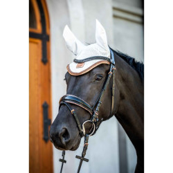 Fliegenhaube Edinburgh HKM Vanille Gelb