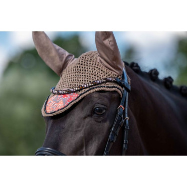 Fliegenhaube Savona Style HKM Maulwurf Braun