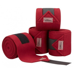 Bandes de polo LeMieux Luxury Bordeaux Bandes de polo LeMieux Luxury Bordeaux