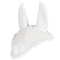 Fliegenhaube HKM aus Baumwolle Weiß / weiß Weiß Fliegenhaube HKM aus Baumwolle Weiß / weiß Weiß