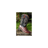 Bottes western Softy cow HKM Marron