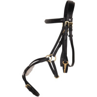 Bridon Mexican Style renforcé, mouton HKM Noir