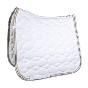 Crystal Fashion Satteldecke HKM Weiß Weiß Crystal Fashion Satteldecke HKM Weiß Weiß