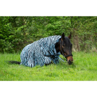 Fliegendecke Zebra Aqua HKM Aqua / Schwarz Fliegendecke Zebra Aqua HKM Aqua / Schwarz