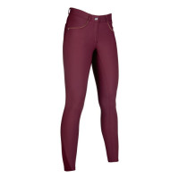 Pantalon Beagle fond intégral en silicone HKM Bordeaux