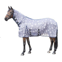 Vliegendeken Stars Combo HKM Grau / Schwarz