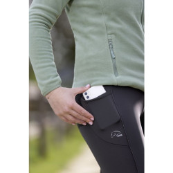 Leggings Alice Vollbesatz Silikon HKM Dunkelgrün Gr&uuml;n