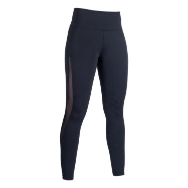 Leggings Edinburgh Mesh Vollbesatz Silikon HKM Schwarz