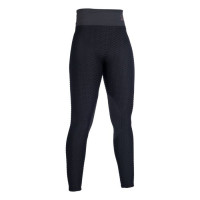 Leggings Edinburgh Shape mit Silikonbesatz HKM Schwarz