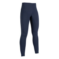 Leggings Flow Reflective Vollbesatz Silikon HKM Dunkelblau