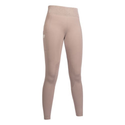 Leggings Lavender Bay mit Silikonbesatz HKM Maulwurf Braun