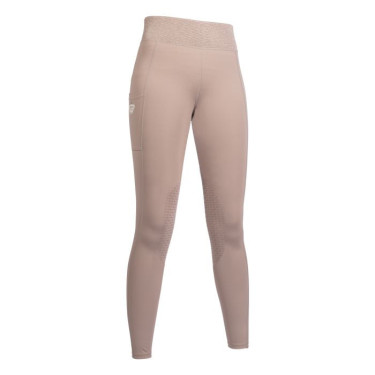 Leggings Lavender Bay mit Silikonbesatz HKM Maulwurf Braun