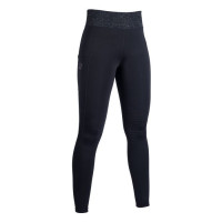 Leggings Lavender Bay mit Silikonbesatz HKM Schwarz