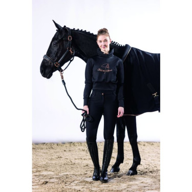 Lederen halster Rosegold HKM Lederen halster Rosegold HKM