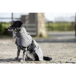 Hundemantel Buddy mit Fleecefutter HKM Dunkelgrau Hundemantel Buddy mit Fleecefutter HKM Dunkelgrau