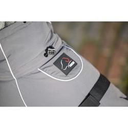 Hundemantel Buddy mit Fleecefutter HKM Dunkelgrau Hundemantel Buddy mit Fleecefutter HKM Dunkelgrau