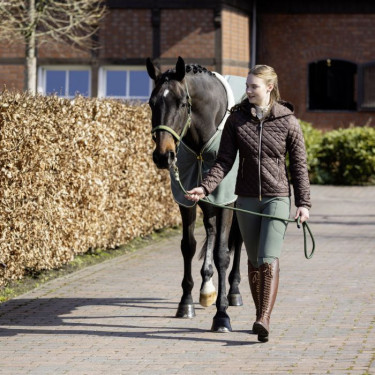 Hose Helene mit Silikon-Besatz HKM Dunkelgrün Gr&uuml;n