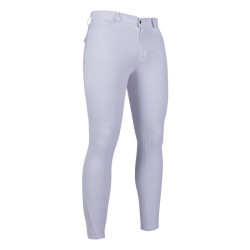 Herrenhose James mit Silikon-Besatz HKM Weiß Weiß Herrenhose James mit Silikon-Besatz HKM Weiß Weiß
