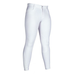 Herrenhose Sportive mit Besätzen aus Stoff HKM
