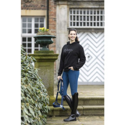 Hose Port Royal Vollbesatz Silikon HKM Dunkelblau