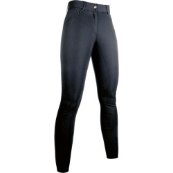Roségold Glamour Style Reithose mit Vollbesatz Alos HKM