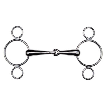 Einstellbare Trense FEELING 3 Ringe Einstellbare Trense FEELING 3 Ringe