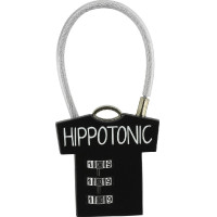Schloss für Putzkiste Hippotonic T-Shirt Schwarz