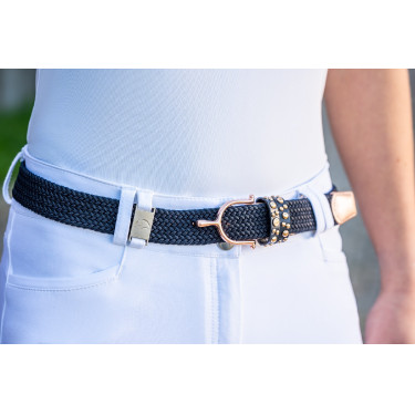 Elastischer Gürtel Rosegold Glamour Style HKM Elastischer Gürtel Rosegold Glamour Style HKM