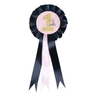 Flot Hobby Horsing HKM Dunkelblau / Rosa