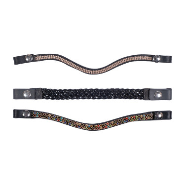 Stirnbänder Hobby Horsing 3er-Set HKM Mehrfarbig