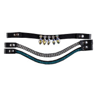 Stirnbänder Hobby Horsing 3er-Set HKM Blau / silbern