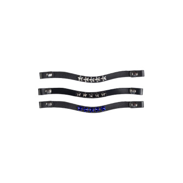 Stirnbänder Hobby Horsing 3er-Set HKM Marineblau Sterne