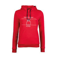 Hoody Equine Sports Style HKM Rot