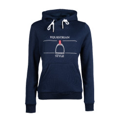 Hoody Equine Sports Style HKM Dunkelblau
