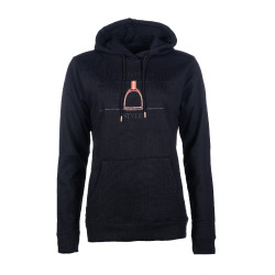 Hoody Equine Sports Style HKM Schwarz / Roségold Hoody Equine Sports Style HKM Schwarz / Roségold