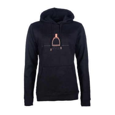 Hoody Equine Sports Style HKM Schwarz / Roségold Hoody Equine Sports Style HKM Schwarz / Roségold