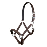 Halfter Charming weiches Futter HKM Braun