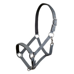 Halfter Charming weiches Futter HKM Grau Halfter Charming weiches Futter HKM Grau