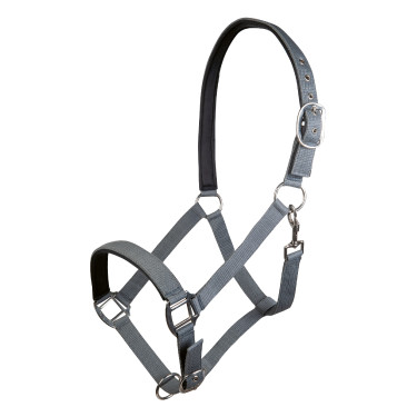 Halfter Charming weiches Futter HKM Grau Halfter Charming weiches Futter HKM Grau