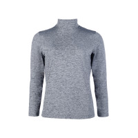 Langarmshirt mit Rollkragen Ruby HKM Grau Langarmshirt mit Rollkragen Ruby HKM Grau