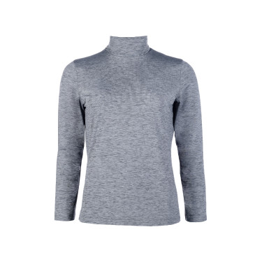 Langarmshirt mit Rollkragen Ruby HKM Grau