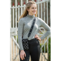 Langarmshirt mit Rollkragen Ruby HKM Grau Langarmshirt mit Rollkragen Ruby HKM Grau