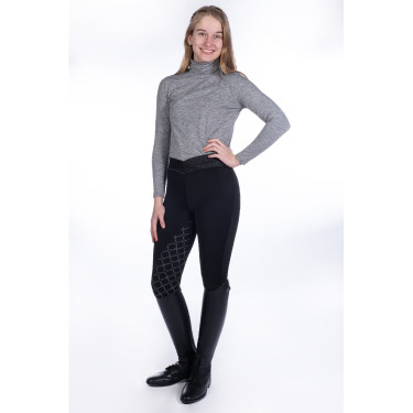 Langarmshirt mit Rollkragen Ruby HKM Grau