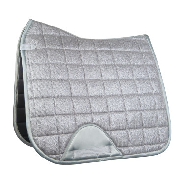 Glitter Mesh Schabracke Style HKM Hellgrau