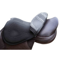 Gel-Sitzbezug Acavallo 10 mm - Jump Schwarz