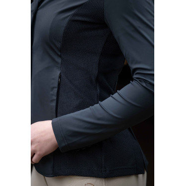 Wettkampfjacket Hunter Woman Slim Fit HKM Schwarz