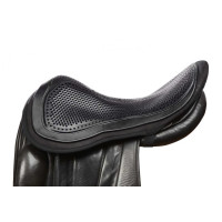 Sattelsitzbezug Stoßdämpfer Acavallo Gel Out 10 mm - Jump Schwarz