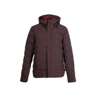 Herren-Daunenjacke Hamburg HKM Dunkelbraun