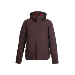 Herren-Daunenjacke Hamburg HKM Dunkelbraun